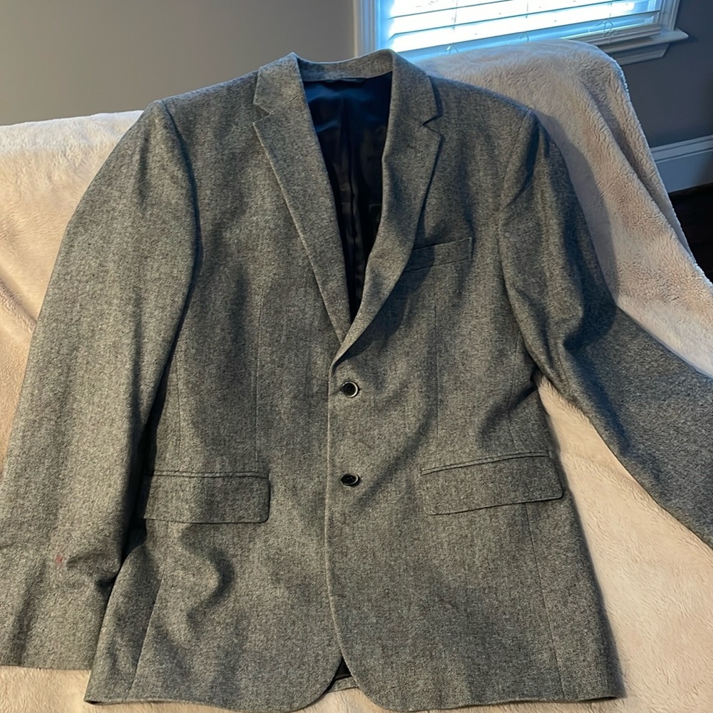 Men’s tweed jacked.  Banana Republic.